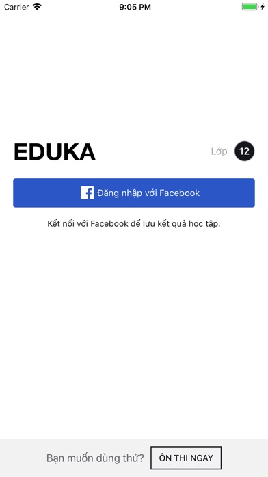 EDUKA - Luyện thi THPT 2018 screenshot 2