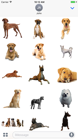 Dogs Stickers for iMessage(圖2)-速報App