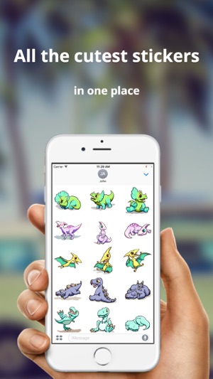 Baby Dinosaur Stickers - Cute!(圖3)-速報App