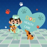 Happy Healthy Dog Vet Care  Grooming Stickers