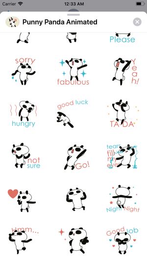 Panda Punny Animated Bear(圖2)-速報App