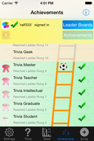 Football Trivia Generator - náhled