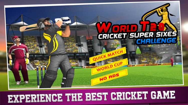 World T20: Cricket Super Sixes Challenge