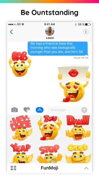 FunMoji 3D Emoji Text Stickers screenshot 4