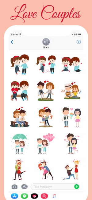 Couple Love Bird Stickers(圖1)-速報App