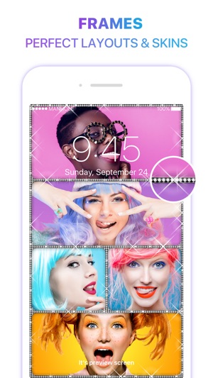 Magic Screen Customize Your Lock & Home Wallpaper(圖2)-速報App