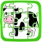 Puzzles Cow Jigsaw Education is a photo puzzle game that requires assemblage of interlocking photo pieces