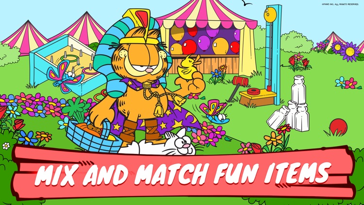 Garfield Dress Up