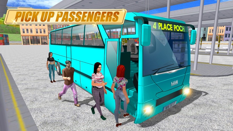 Real Coach Bus Simulator 3D screenshot-4