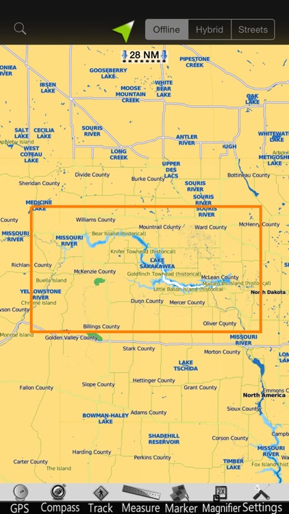 Sakakawea lake Nautical Charts screenshot-4