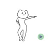 Dancing Bear Animated Stickers