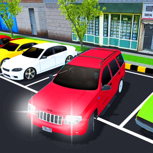 Prado Car Parking City Sim icon