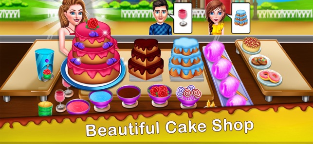 Cake Shop Pastries Shop Game