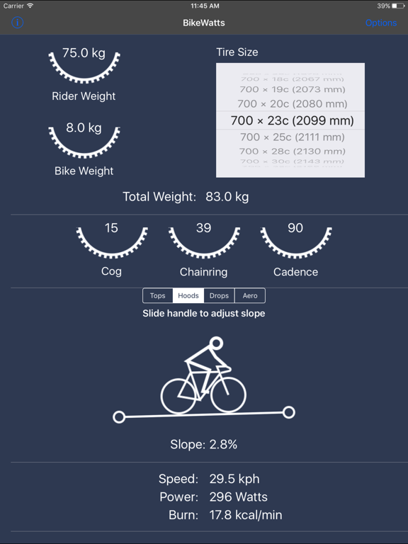 Screenshot #4 pour BikeWatts