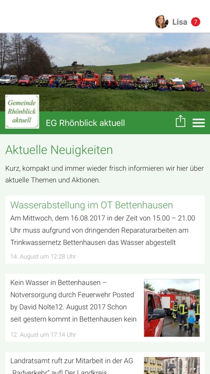 EG Rhönblick aktuell