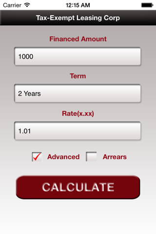 TELC Calculator screenshot 2