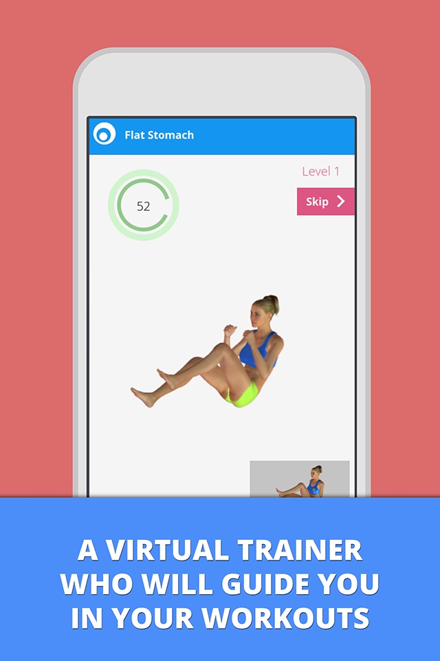 Flat Stomach Workouts Lumowell screenshot 2