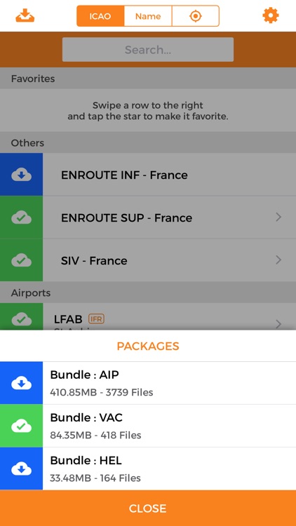 VFR & eAIP French Charts