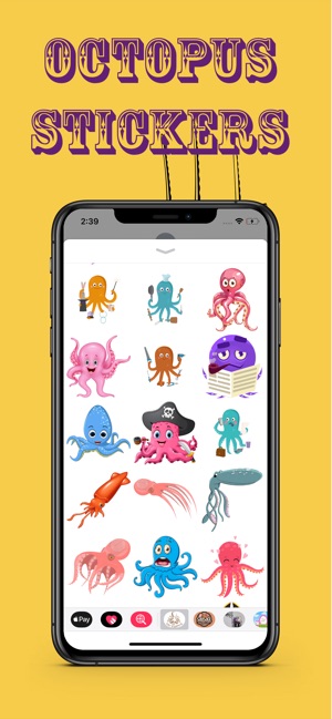 Amazing Octopus Stickers(圖3)-速報App