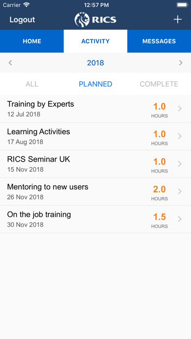 How to cancel & delete RICS CPD from iphone & ipad 2