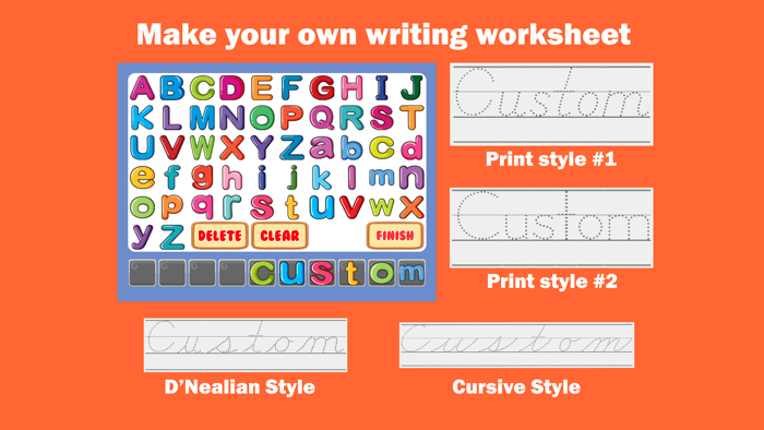 Practice Hand Writing Cursive