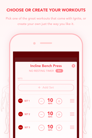 Ignite - Workout Tracker - náhled