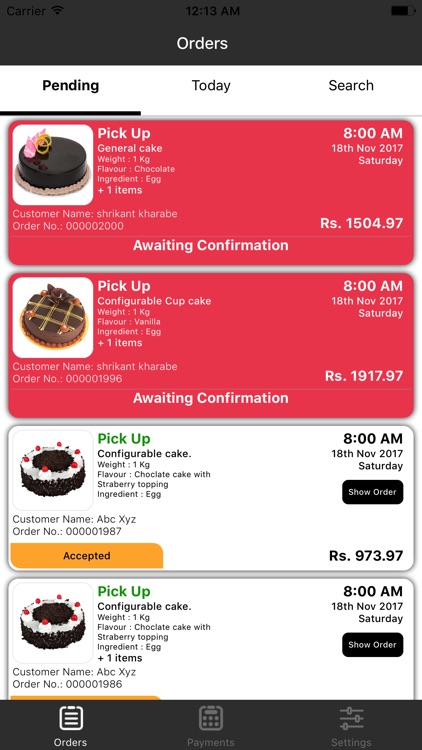 Bakeway - Business Partner App