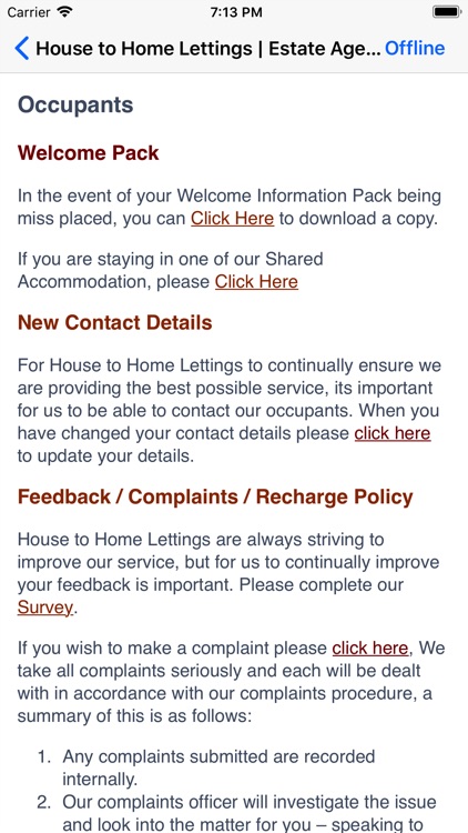 H2H LETTINGS screenshot-4