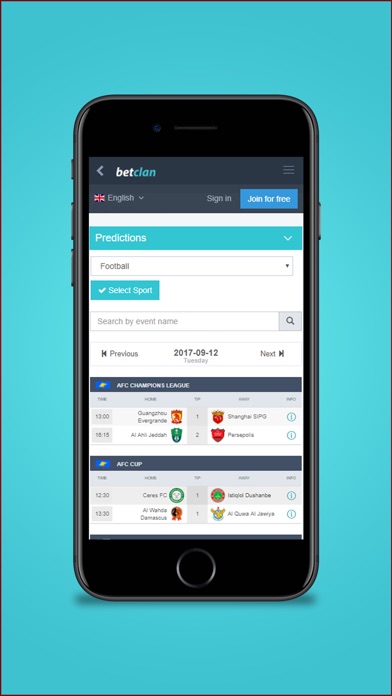 Betclan screenshot 3