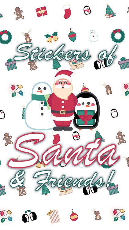 Santa & Friends Sticker Pack