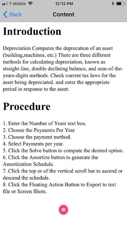 Depreciation Automated