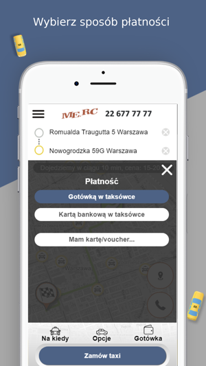 MERC TAXI WARSZAWA 22 677 7777(圖4)-速報App