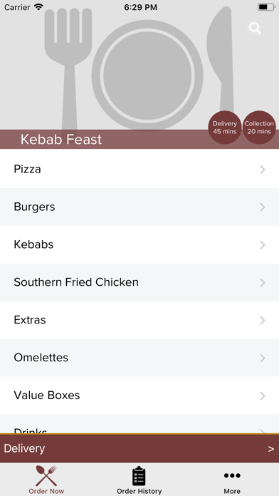 How to cancel & delete Kebab Feast from iphone & ipad 2
