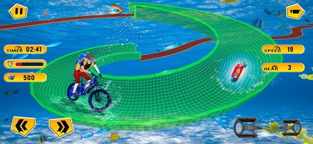 Water Park MMX Bicycle Rider(圖5)-速報App