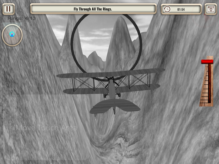 Vintage Plane Flight Simulator