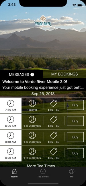 Verde River Golf Tee Times(圖1)-速報App