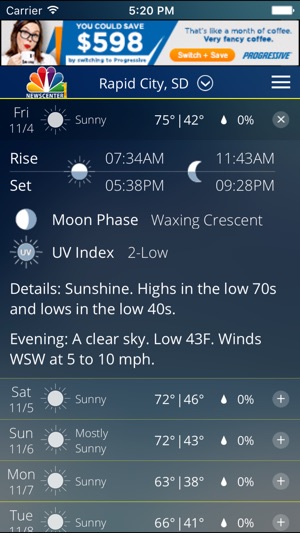 NC1 Weather(圖4)-速報App