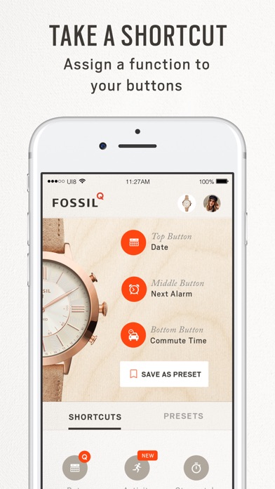 fossil app iphone