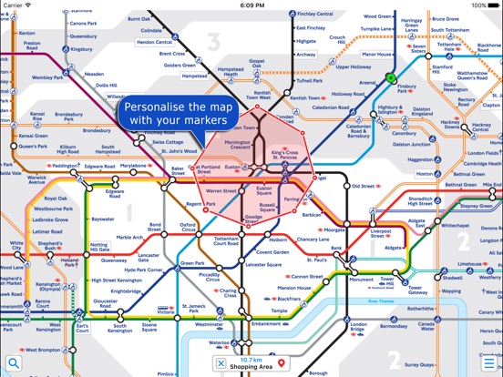 TfL Tube Map JPEG