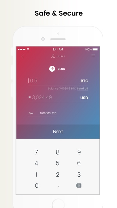 Lumi Lite — Bitcoin Wallet screenshot 3