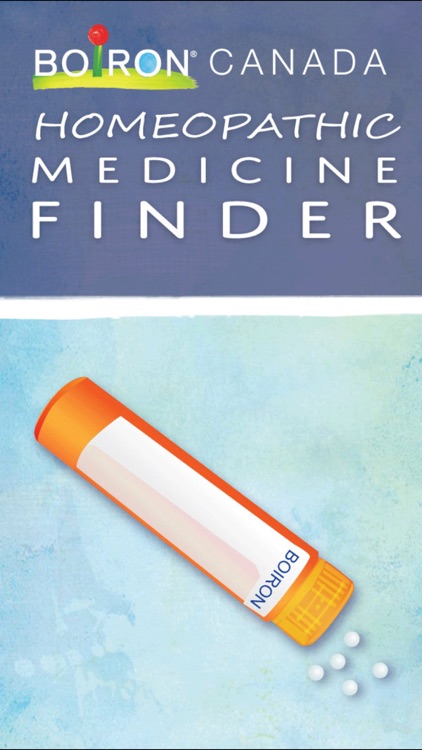 Homeopathic Medicine Finder