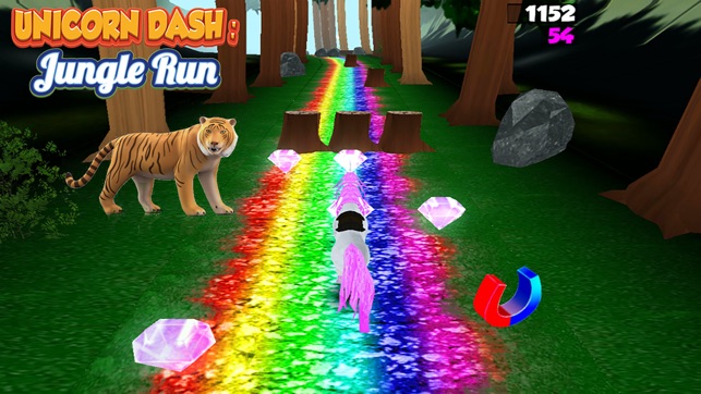 Unicorn Dash Jungle Run(圖1)-速報App