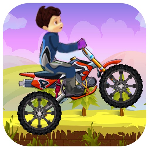 ViR Robot Boy Motorcycle Icon