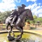 The Trail of History is a collection of privately-subsidized bronze sculptures, or similar permanent material, memorializing the men and women who shaped and defined the rich history of Charlotte-Mecklenburg