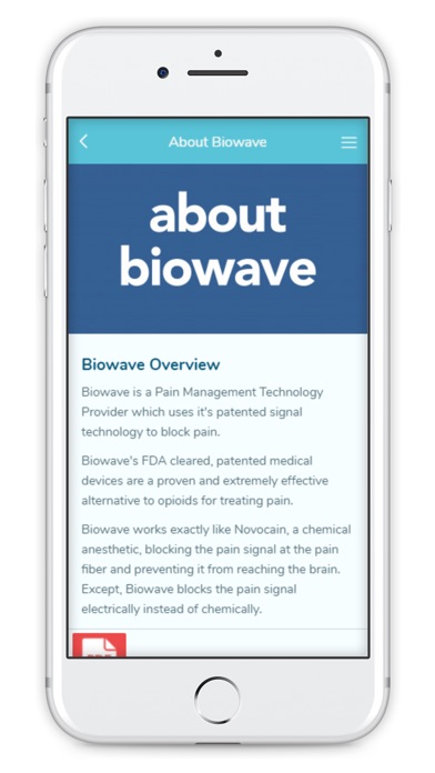 Biowave Sales and Training screenshot 2