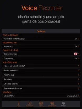 Screenshot 5 Grabadora voz+ grabación audio iphone