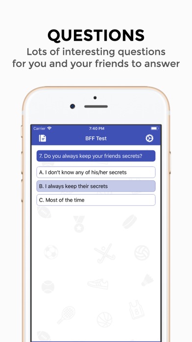 How to cancel & delete BFF Test - Friend Quiz from iphone & ipad 4