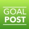 GoalPost is an application that allows users to keep track of all of their goals and keep them organized in one place