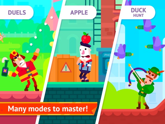Игра Bowmasters - Multiplayer Game
