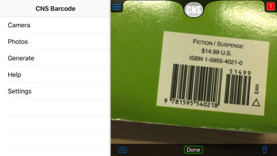 How to cancel & delete CNS Barcode from iphone & ipad 1